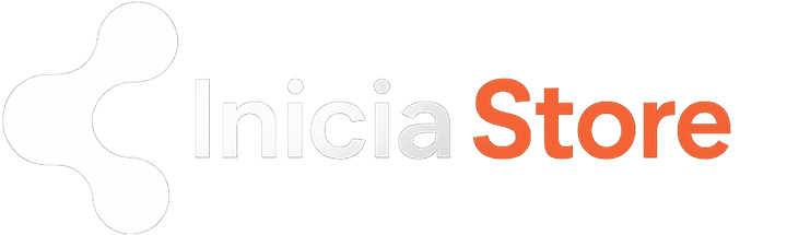 Inicia Store Logo Blanco